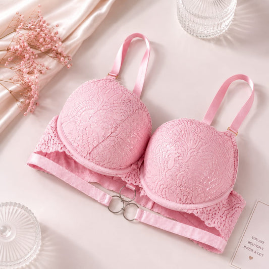 ✨Pack of 3 – Lunévia Lace Push-Up Bra