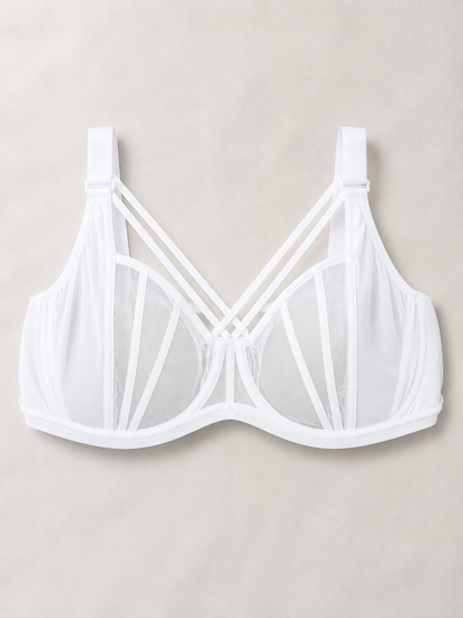 Pack of 3 Elegance Sheer Support Bra