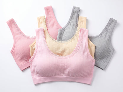 Pack of 4 - CloudSoft Non-Padded Comfort Bra