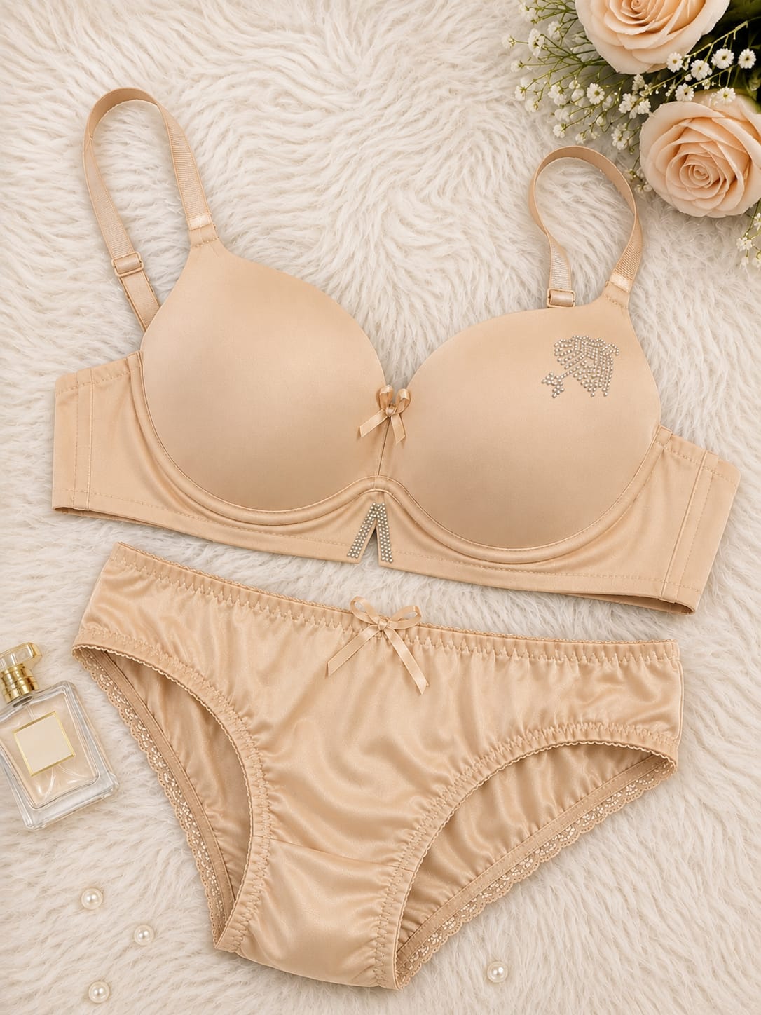 Pack of 3 Desire Push-Up Lingerie Set