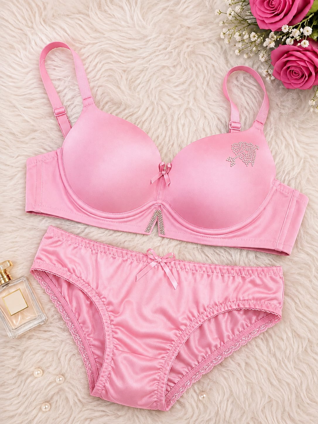 Pack of 3 Desire Push-Up Lingerie Set