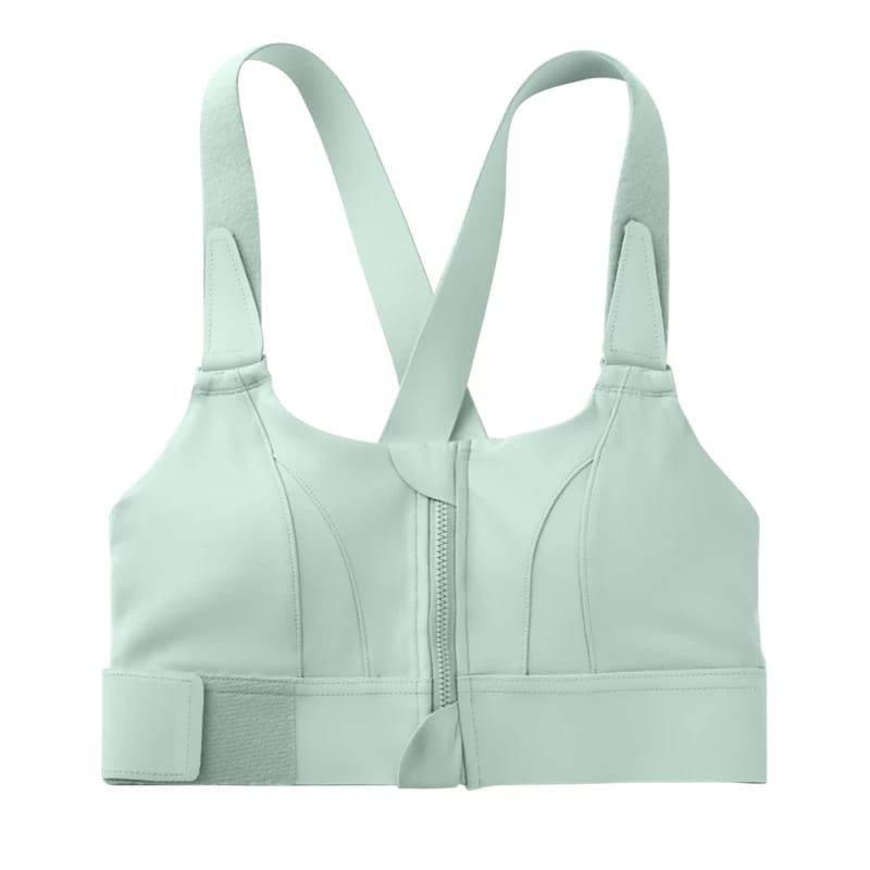 LADIES FRONT ZIP ACTIVE BRA
